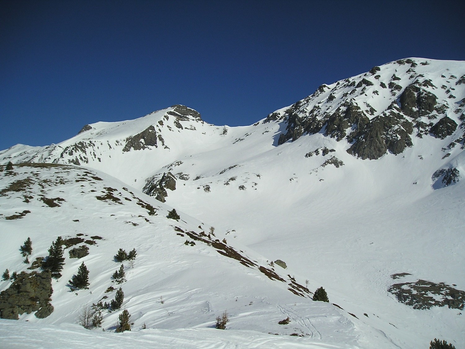 Arcanier depuis le col Blanc