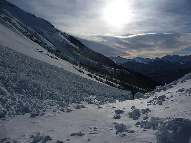 Enorme coulée