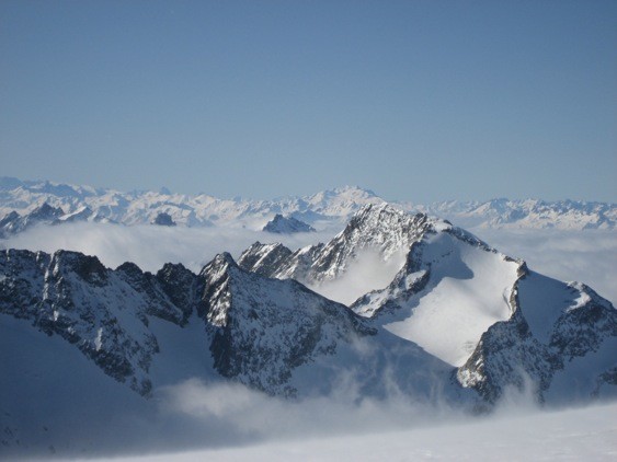 Panorama lors de l'ascension