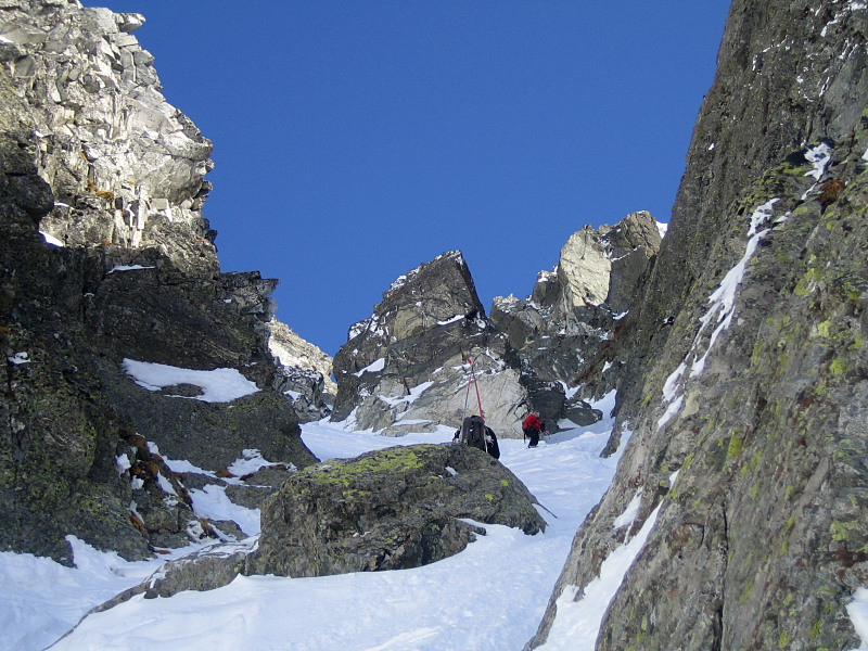 Ambiance dans le haut du couloir