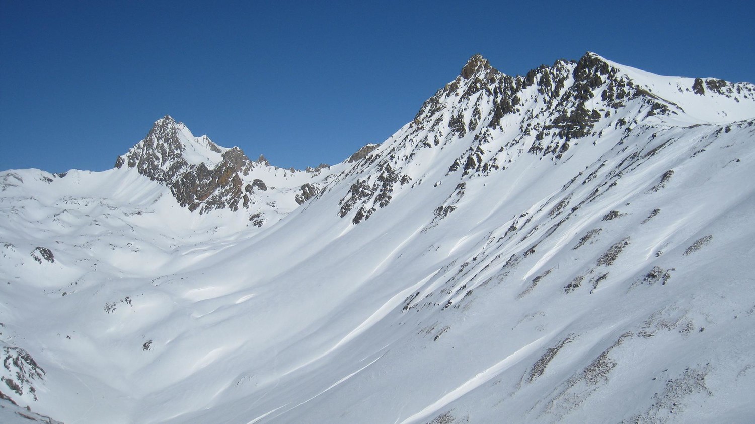 Col des Béraudes, versant S