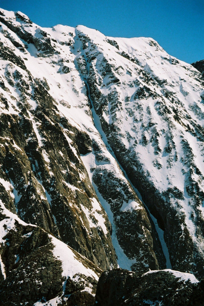 Grand Armet, couloir W en "S"