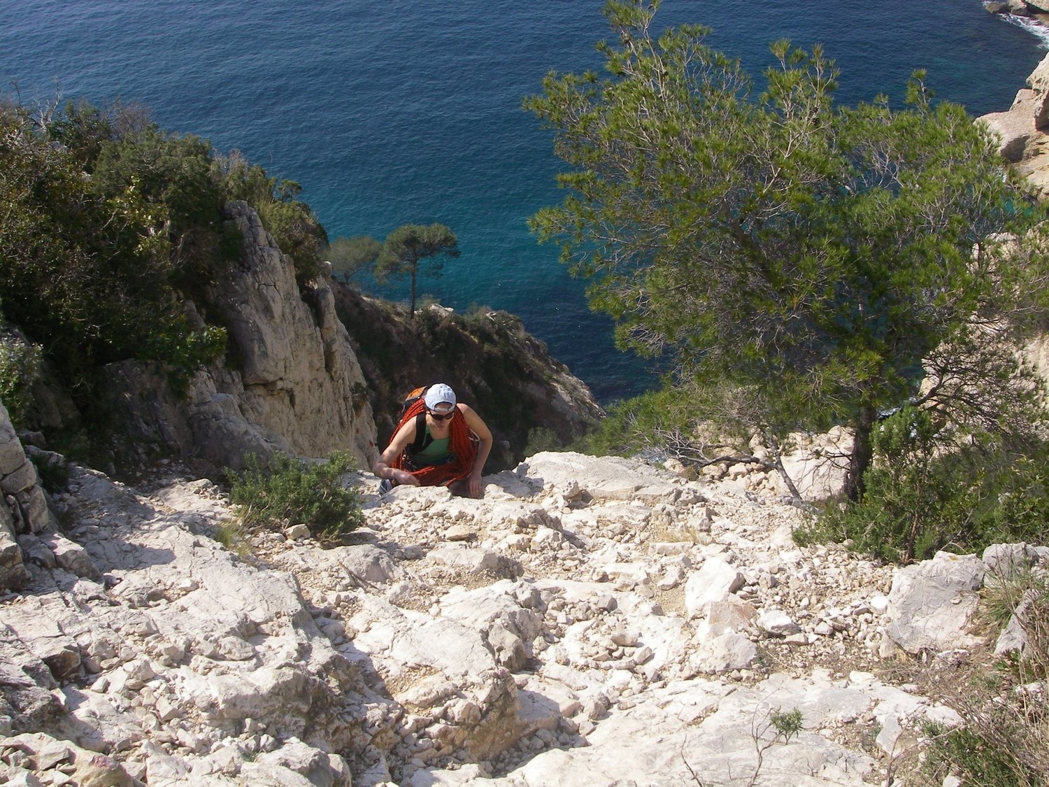 Pendant l'approche