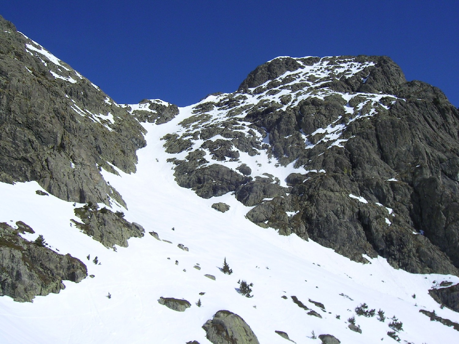 Tabor - Couloir SE (Fontaine de la Mer)