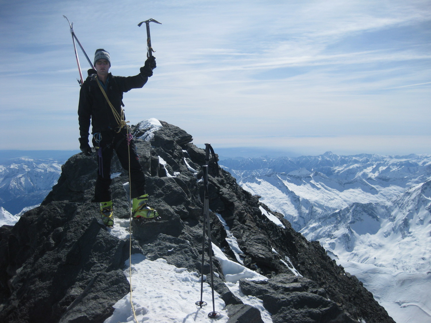 Strahlhorn, au sommet!