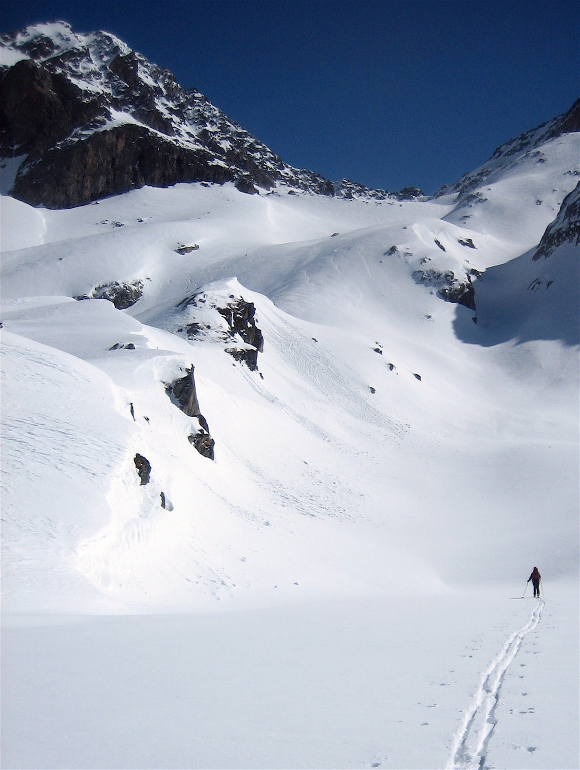 Remontée (longue) au Rocher Blanc