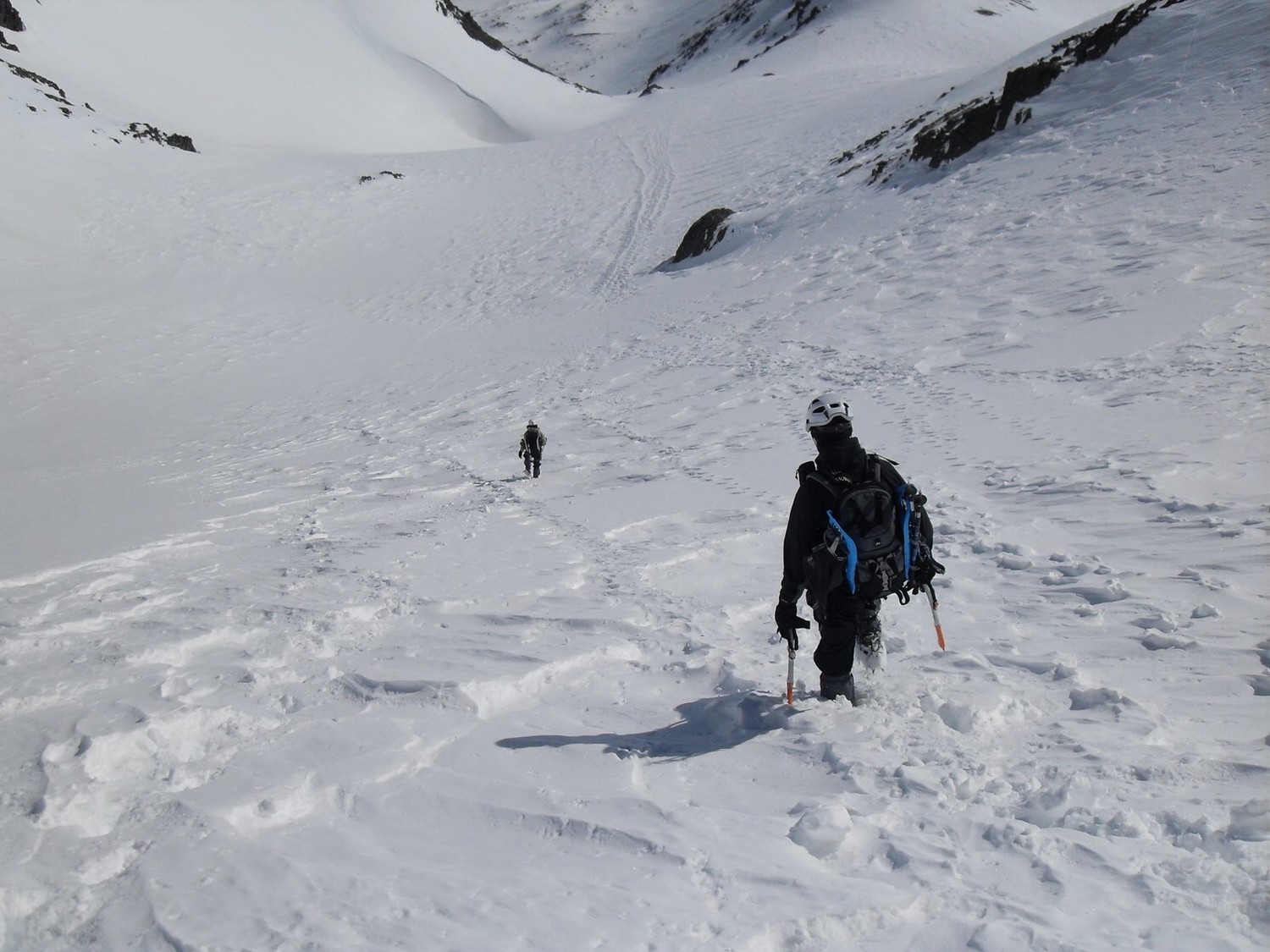 Descente dans le couloir "central"