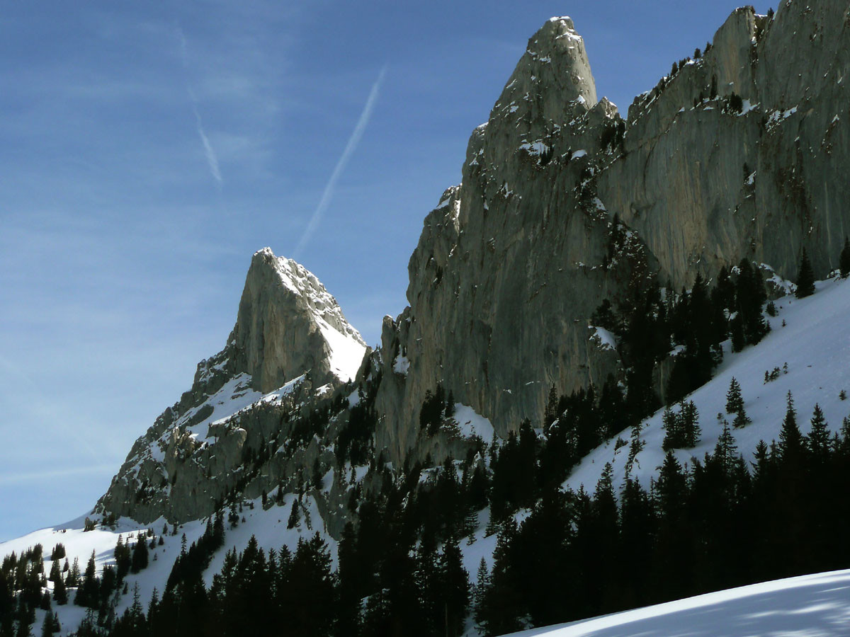 Chainon Ruth - Savigny, traversée Jaun - Rougemont