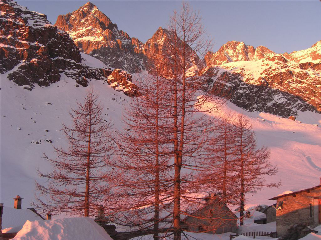 Couleur matinale depuis la chambre