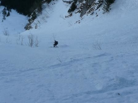 le bas du couloir de Mevonne