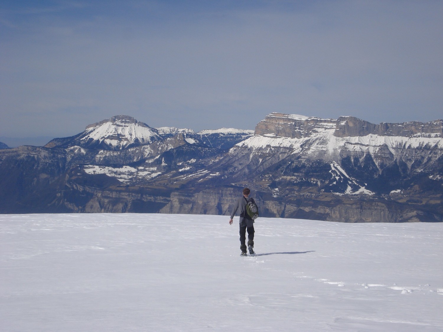 Cul de Pet : Michmuch face à la Chartreuse (Chamechaude et Dent de Crolles)