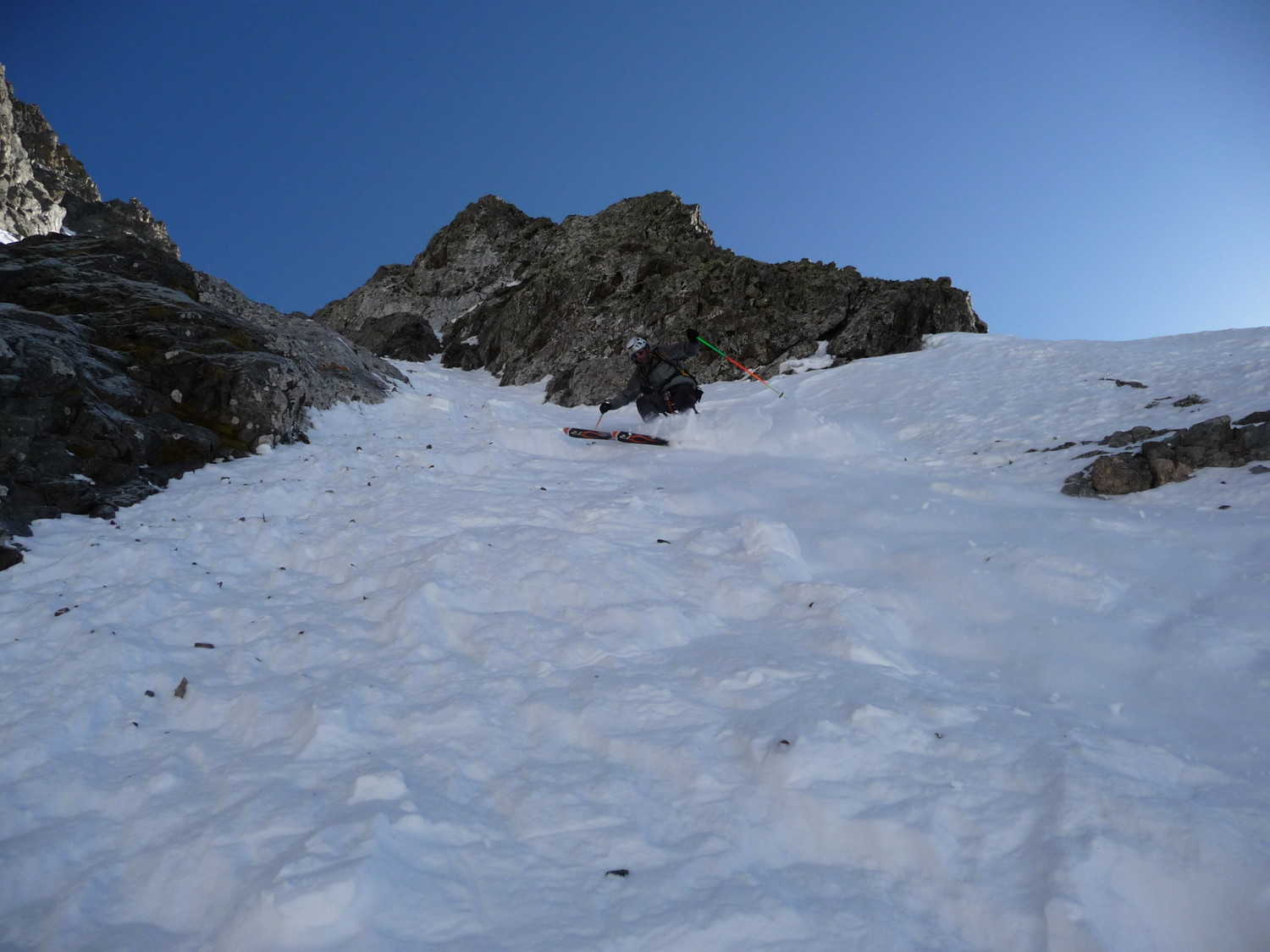 Petit couloir de la voie de gauche