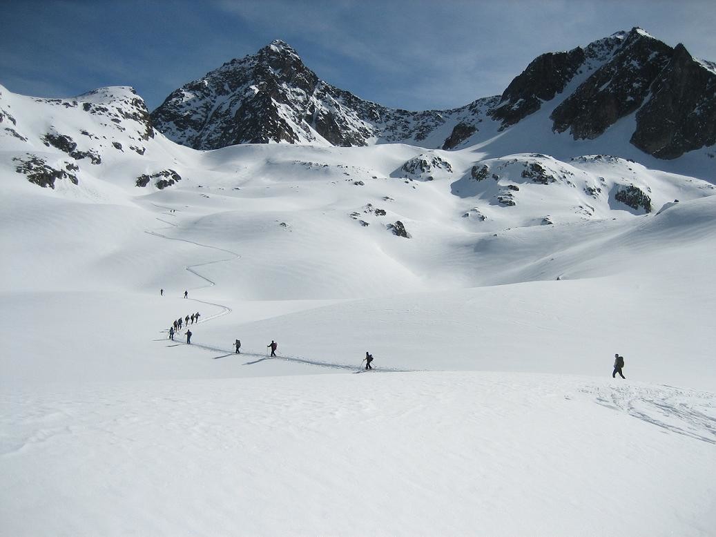 La collective c2c... avec au fond à droite le fameux couloir de Moon et Baghi