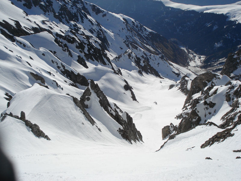 Du sommet du Couloir E du Pic d'Aulon