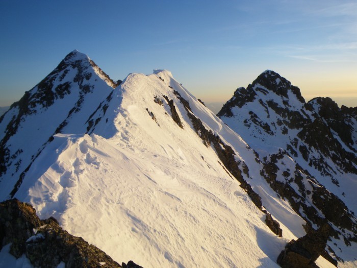 le soleil couchant