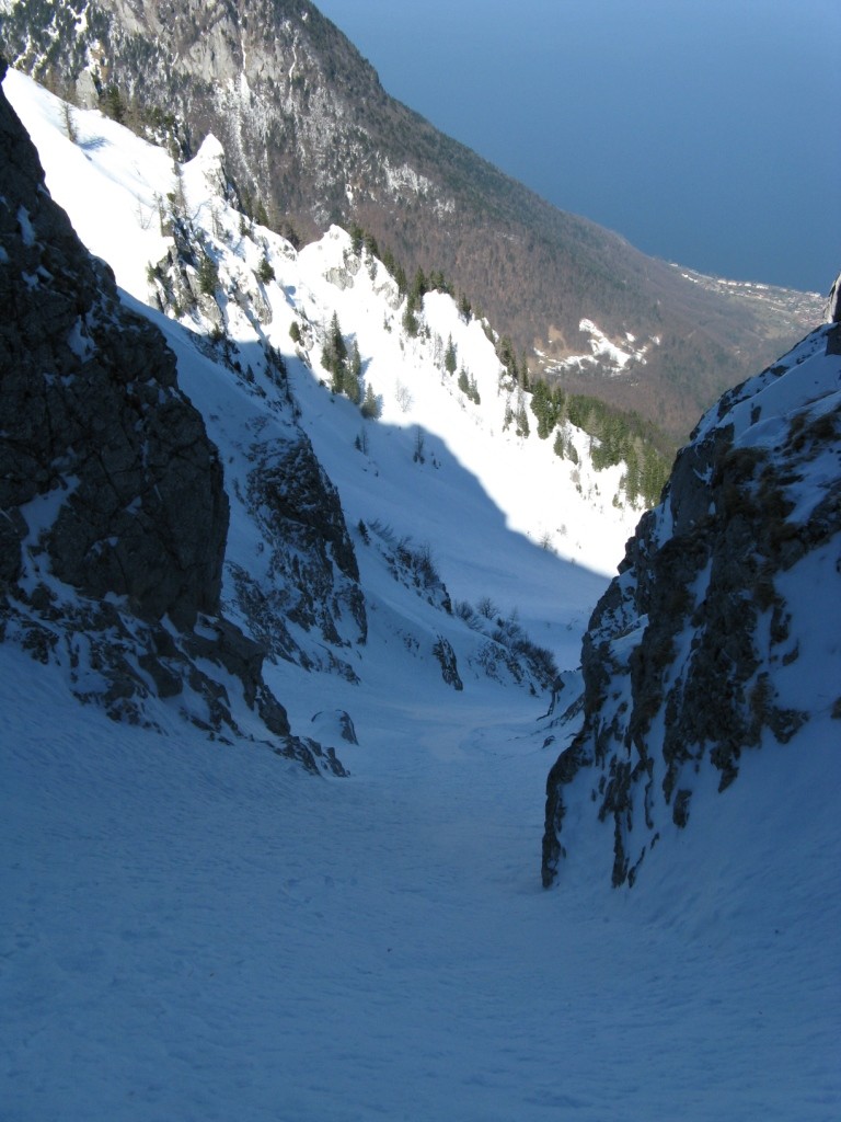 Couloir NW: Belle ambiance !!!