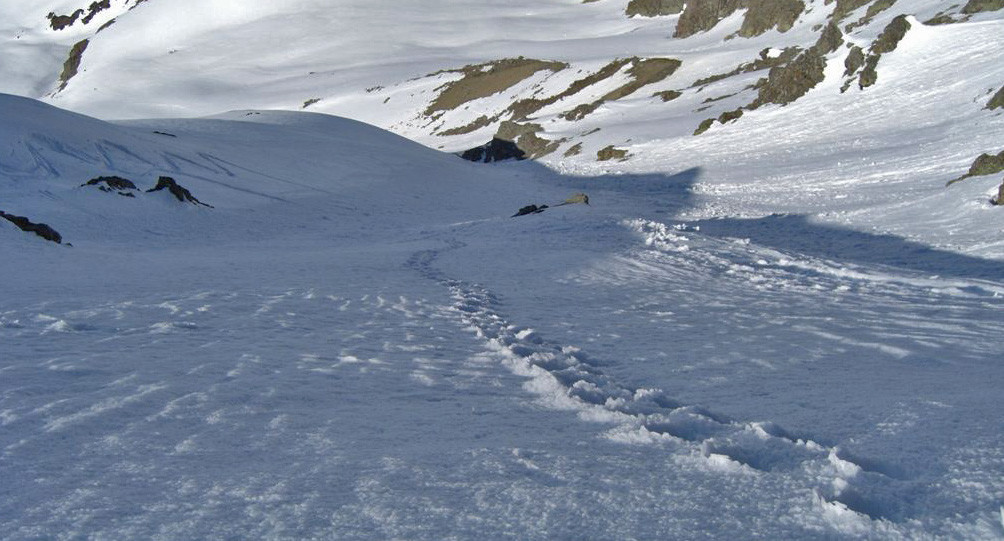 Pentes W soutenues sous le Col des Lauzières