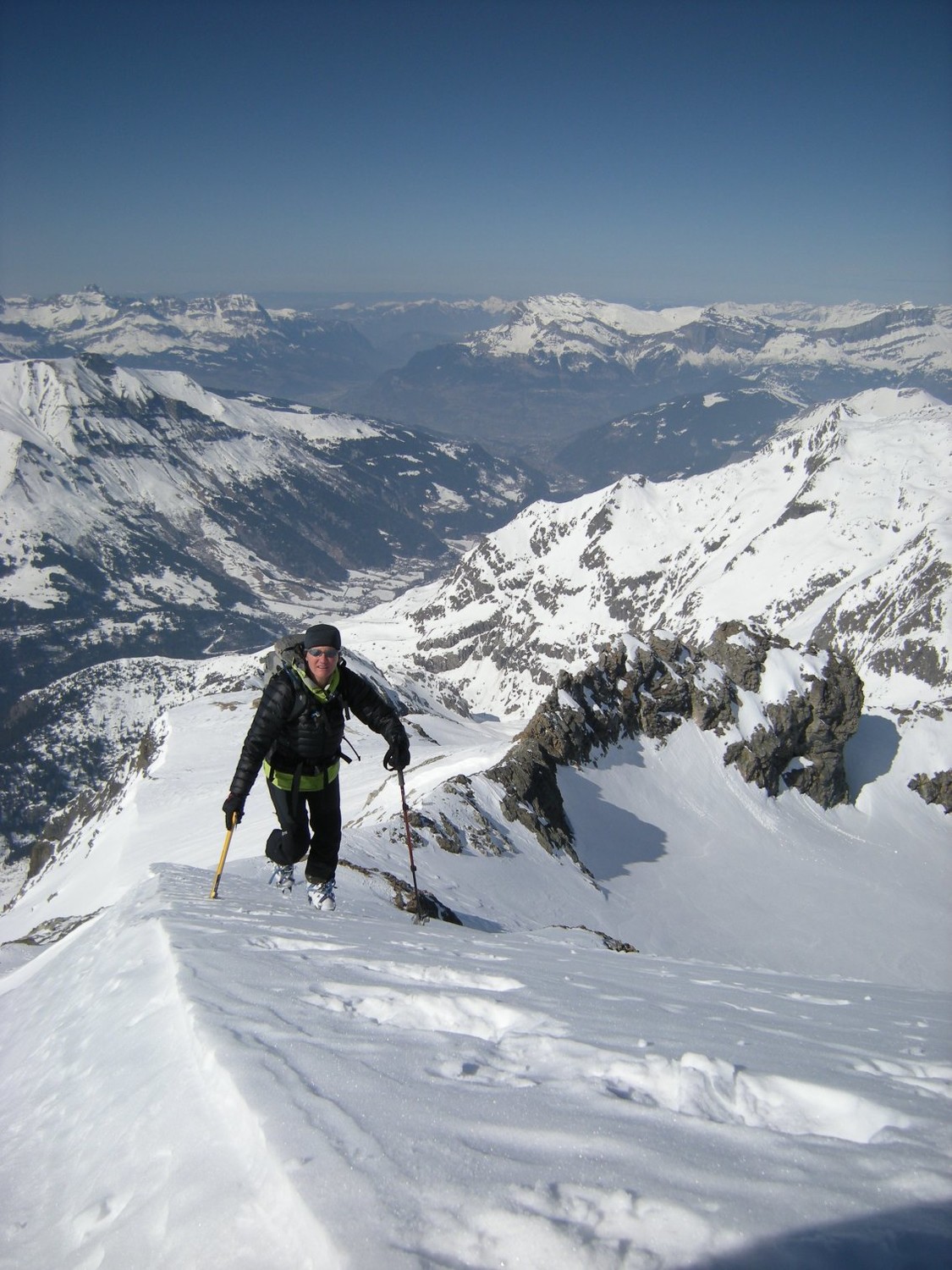 Arête menant au Pain de Sucre du Tondu