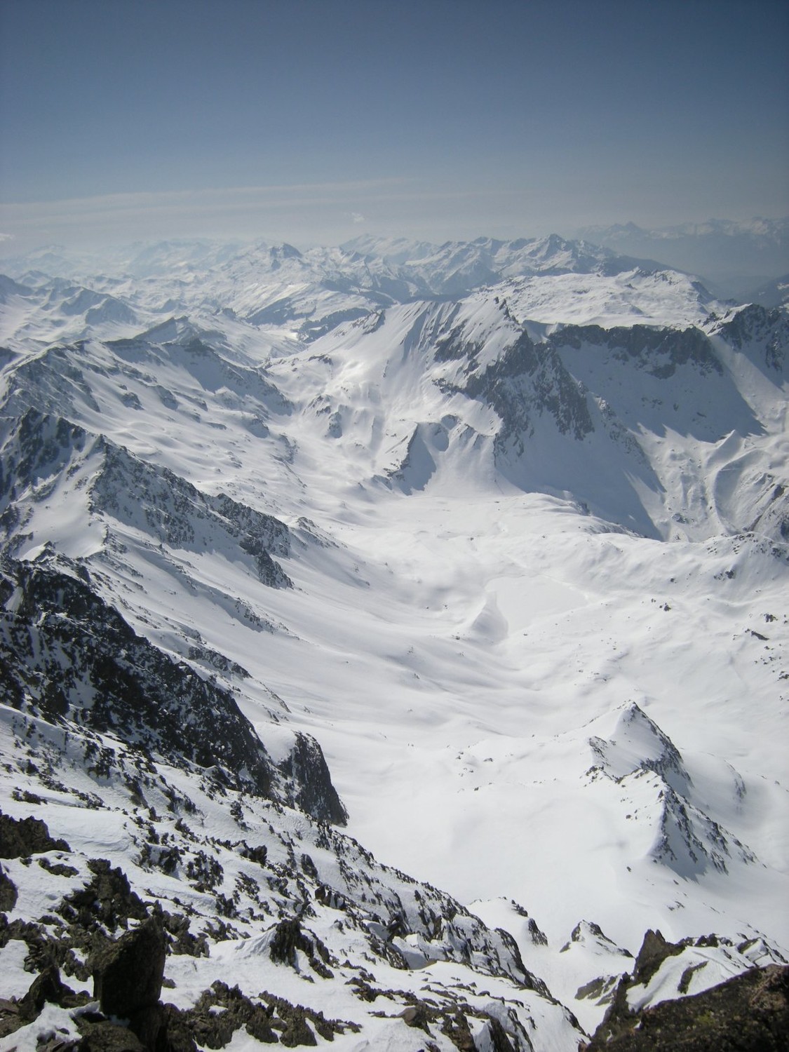 Lacs Jovet vus depuis le Pain de Sucre du Tondu