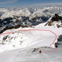 discesa in Val Carassino