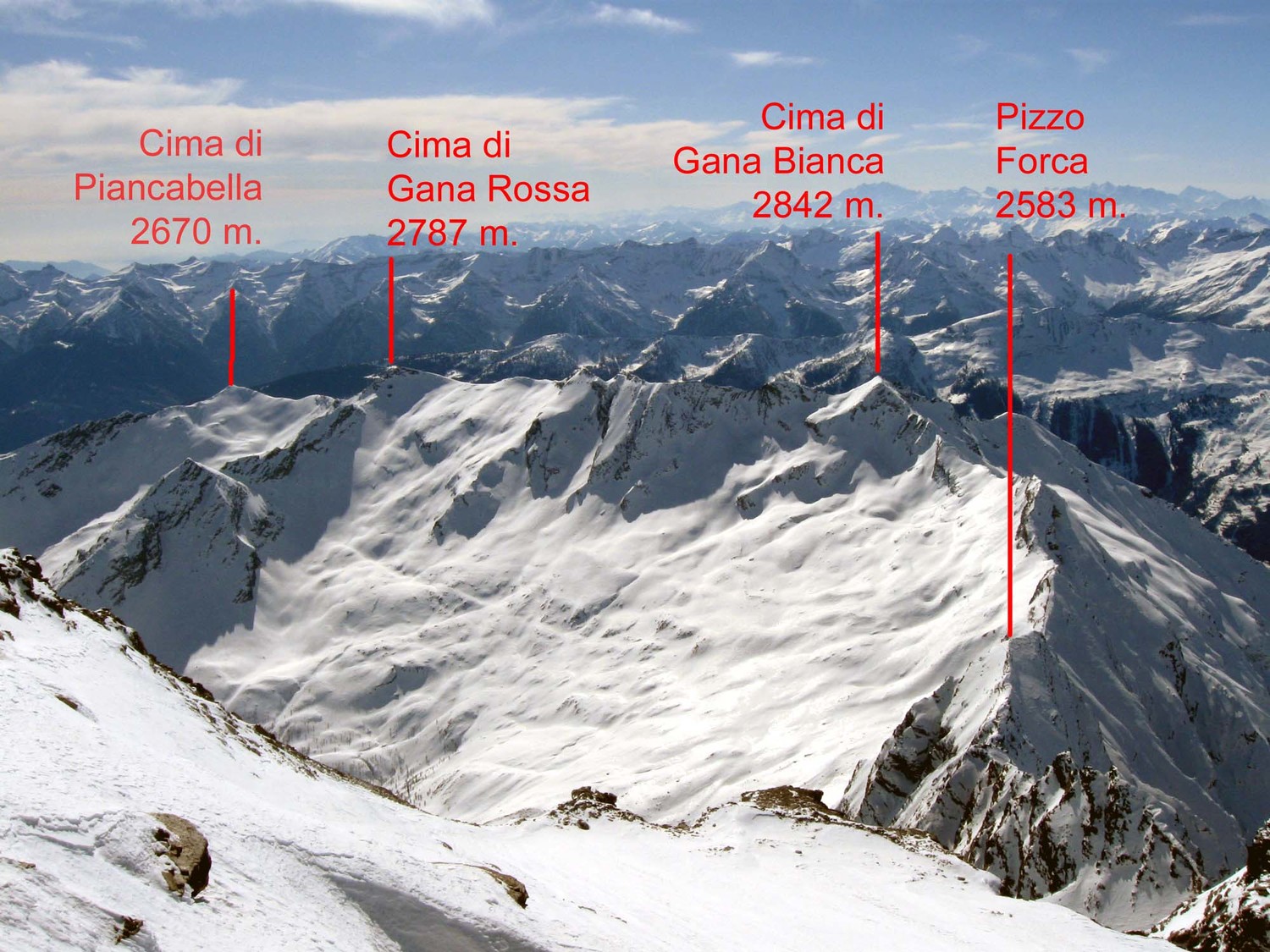 testata val Malvaglia dalla cima dell'Adula