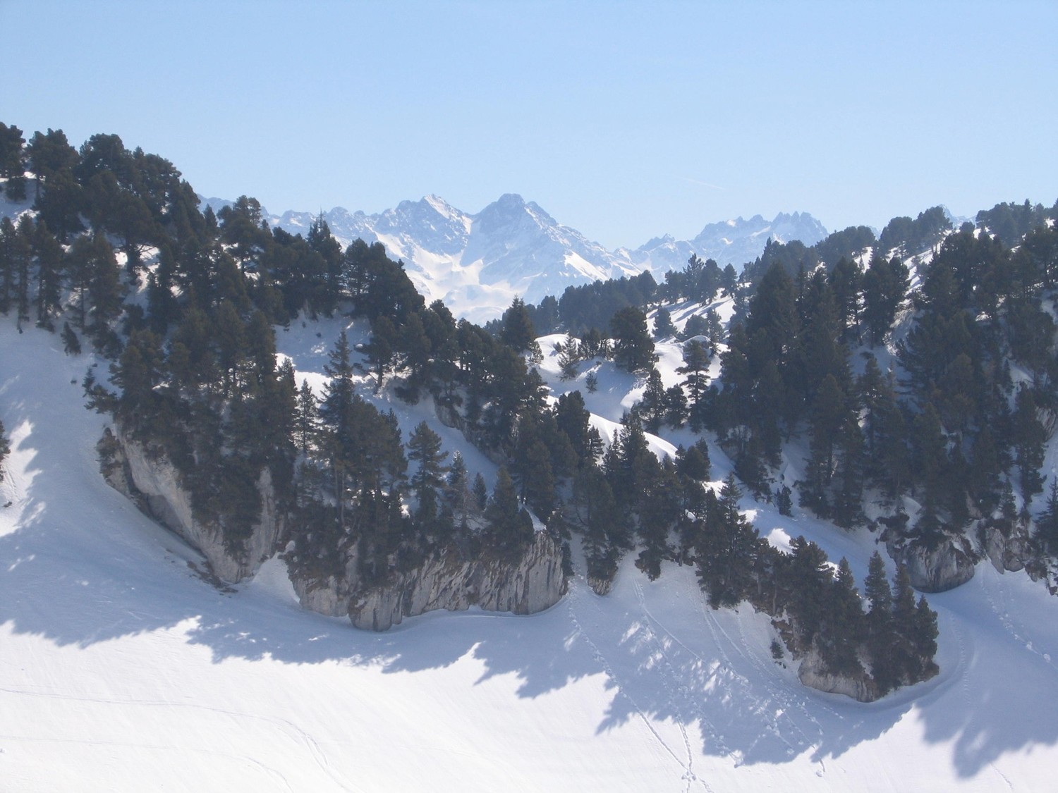roc d'arguile, de la croix de l'alpe