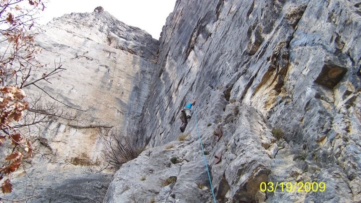 paul au début de tribadum 6c+
