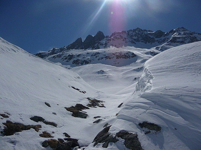 Remontée vers le lac des tempêtes