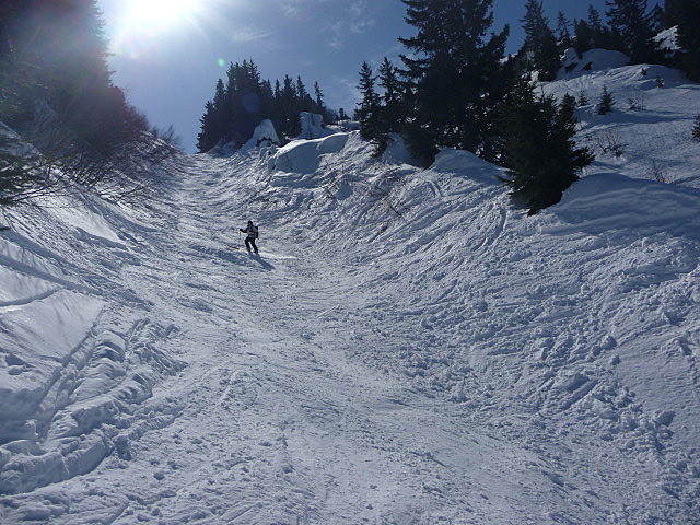 Descente ds le goulet de César