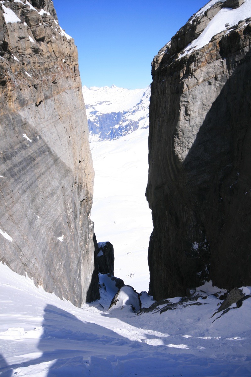 Départ du couloir de la Mitraille