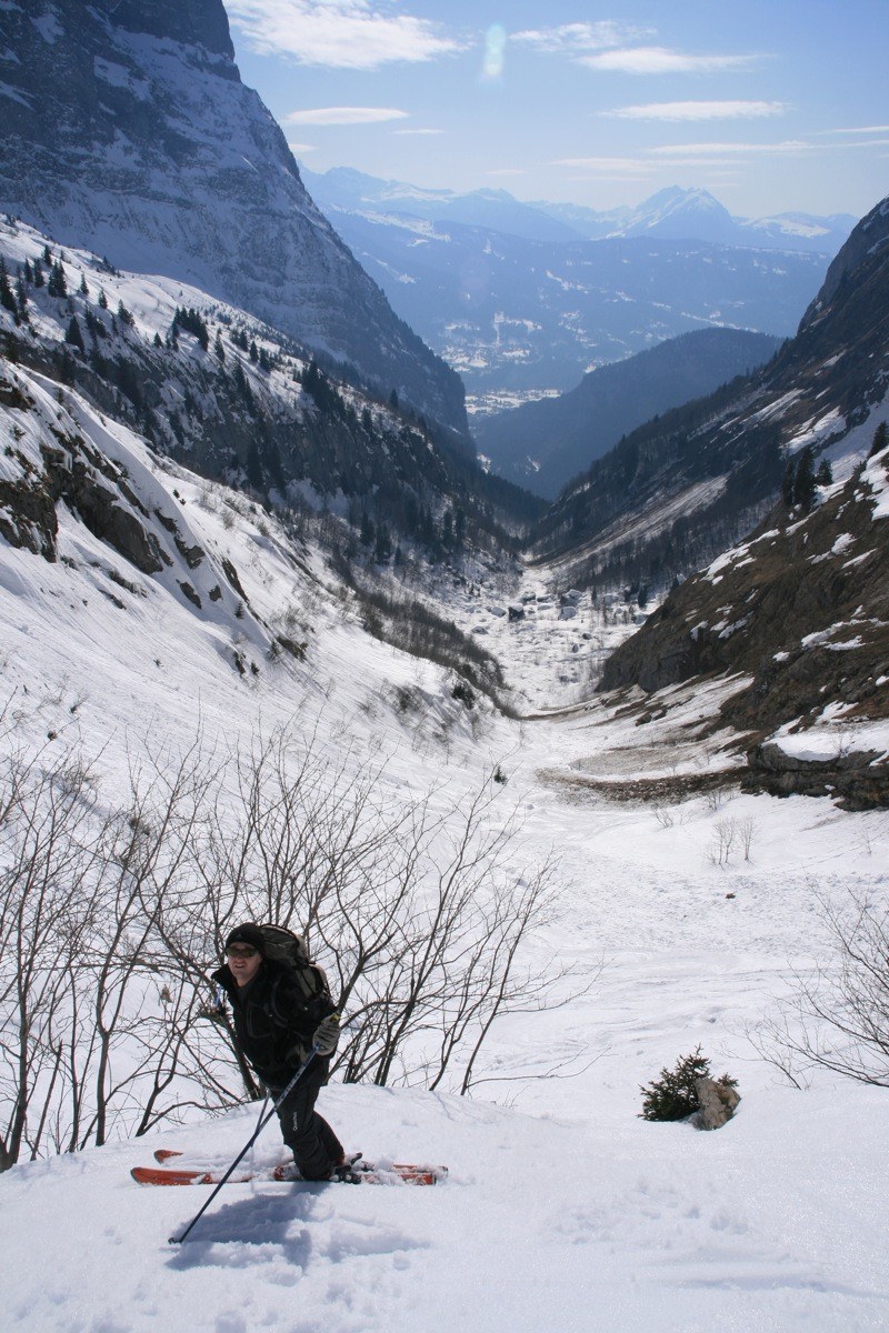 Dans le vallon des Barmes