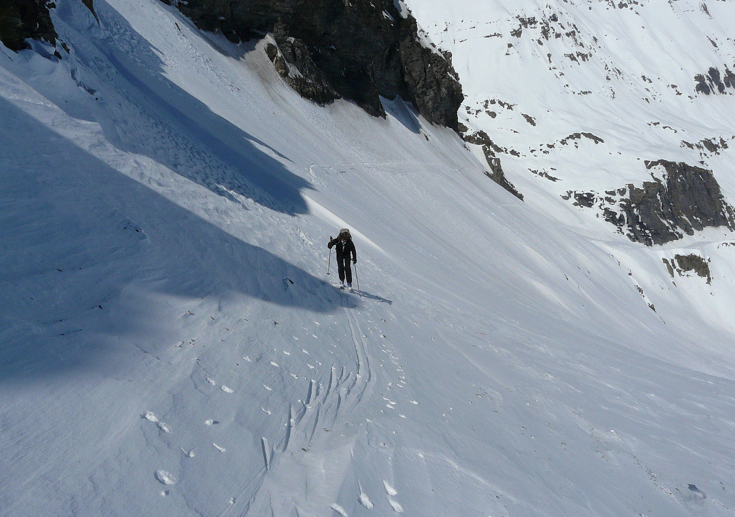 La dernière traversée sous les Tours du Buet