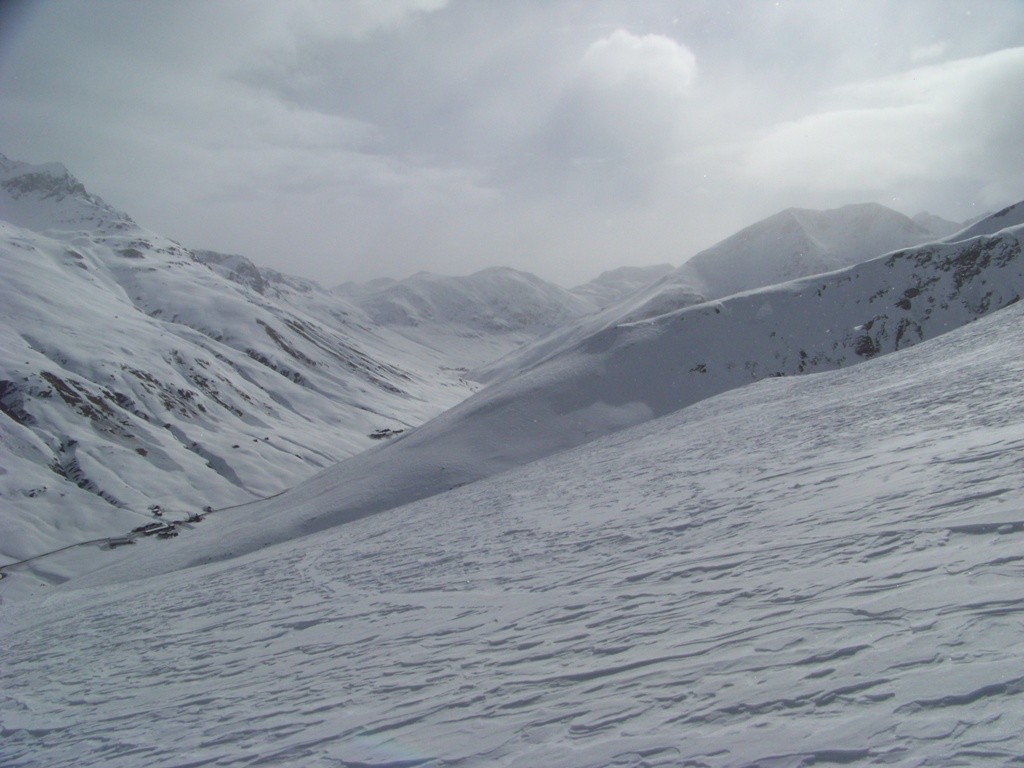 Val D'Avers vista da metà percorso