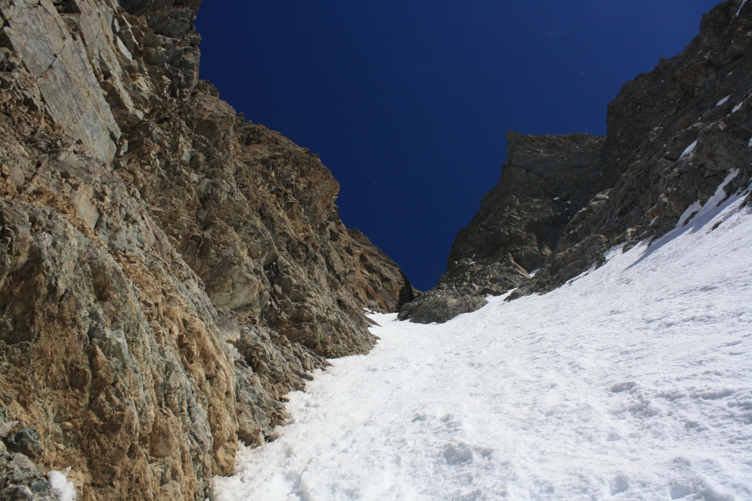 Le tiers supérieur du couloir W