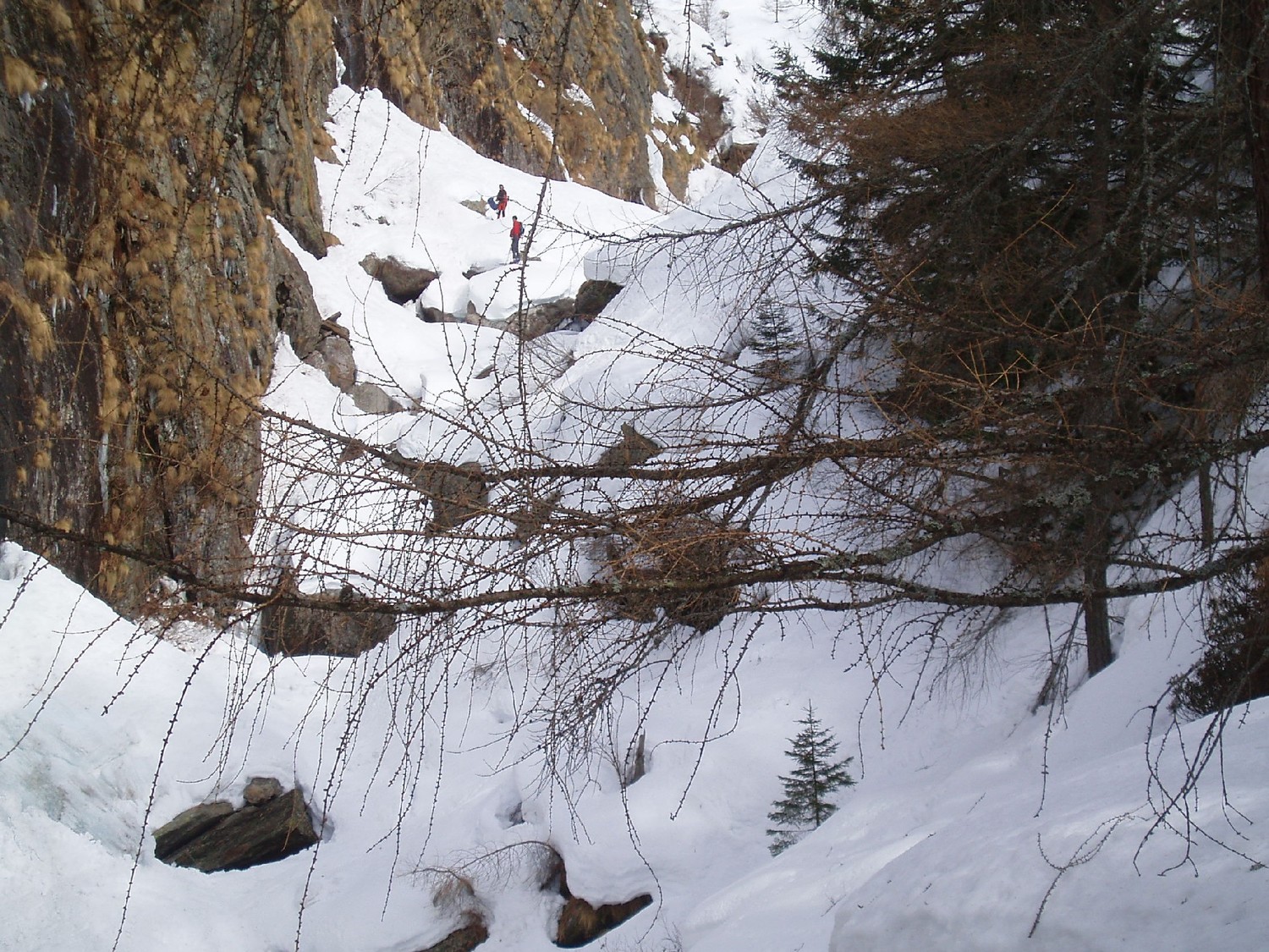 Variante Rovedatti alla 2° forra