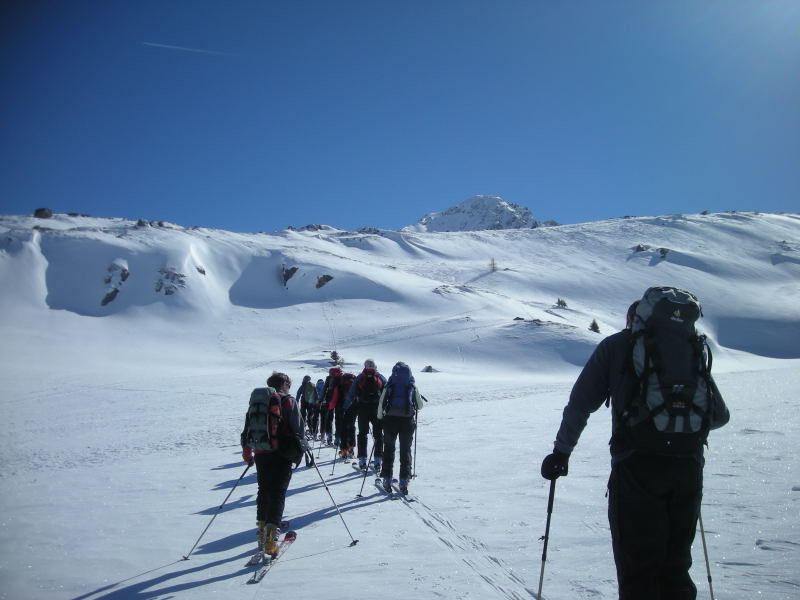 En montant au Mittaghorn