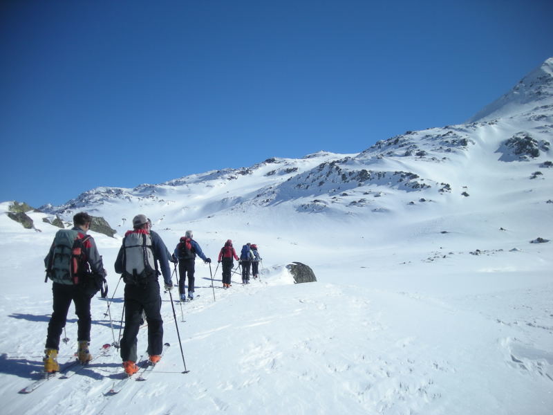 En montant au Mittaghorn