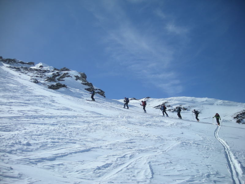 Sous le sommet du Schollenhorn