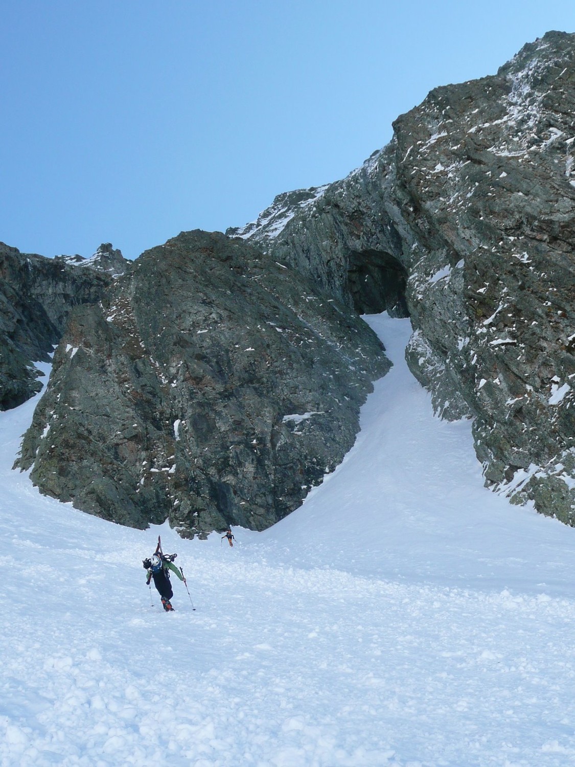 Le couloir est en vue