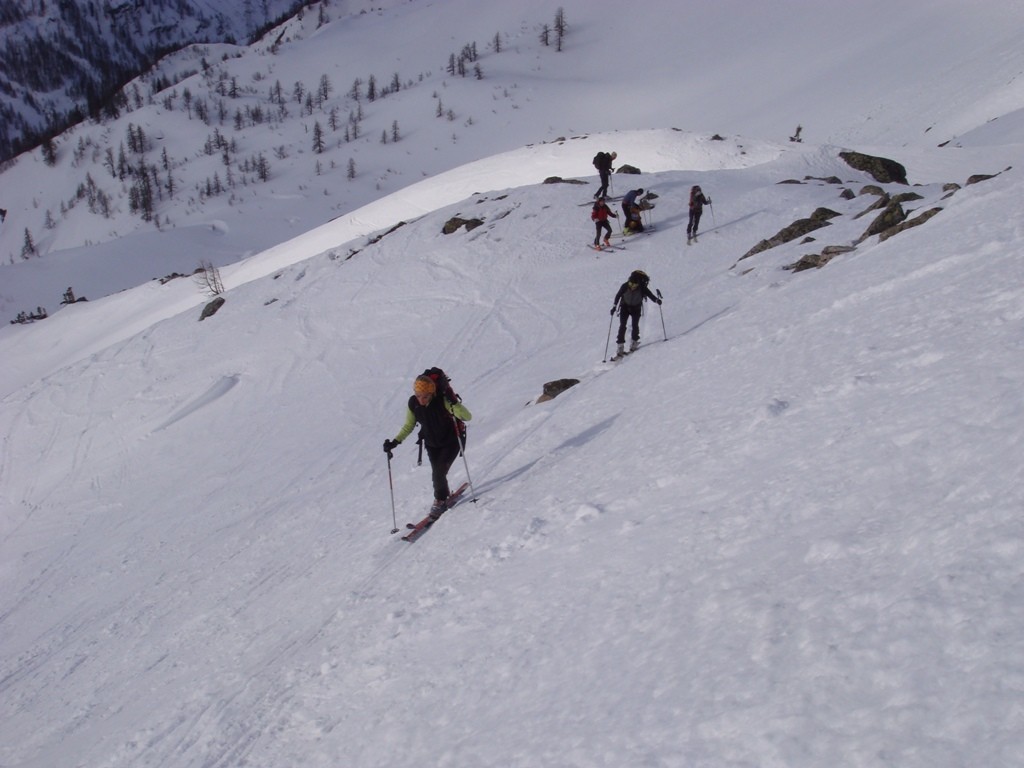 salendo al passo di Rotondo