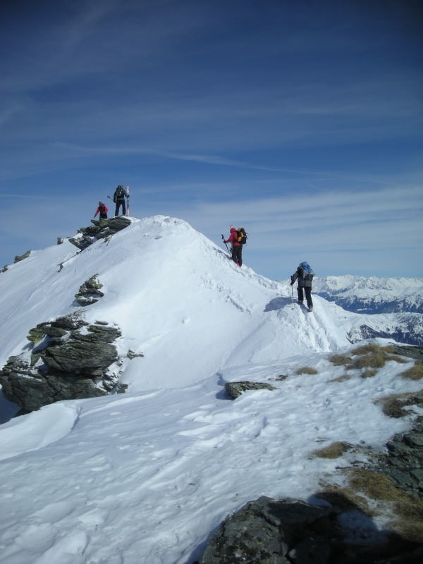 Traversée du sommet du Guggernüll