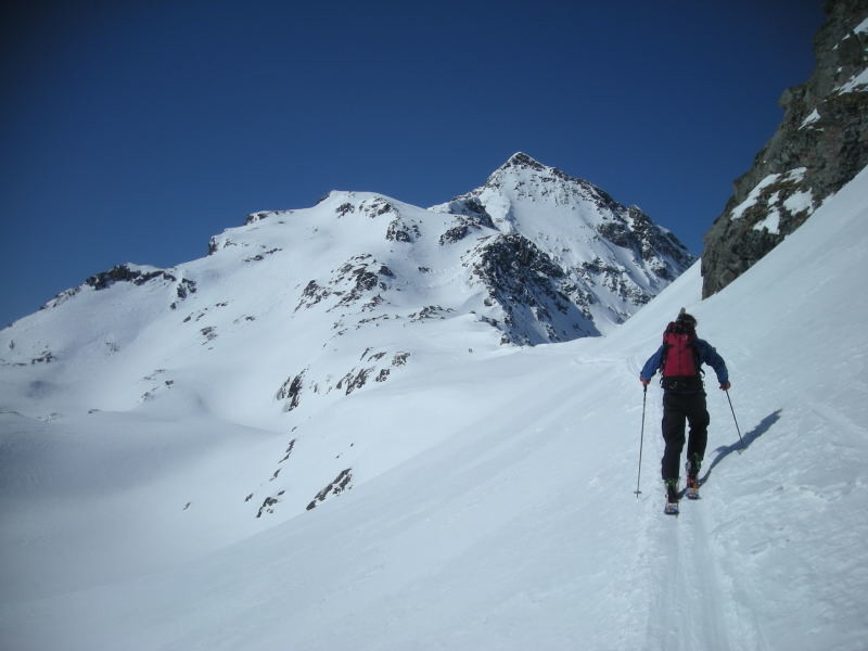 Montée au Pizzo Tambo