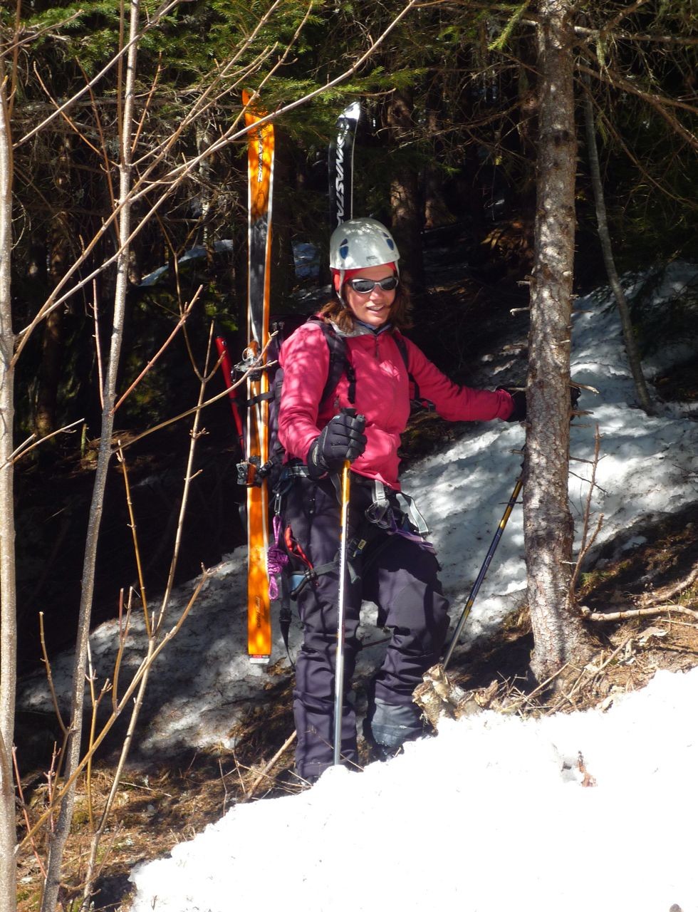 Petite galere dans le foret en bas, histoire de chercher un peu plus d'aventure
