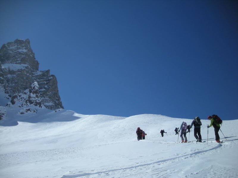 Montée au Wannagrat