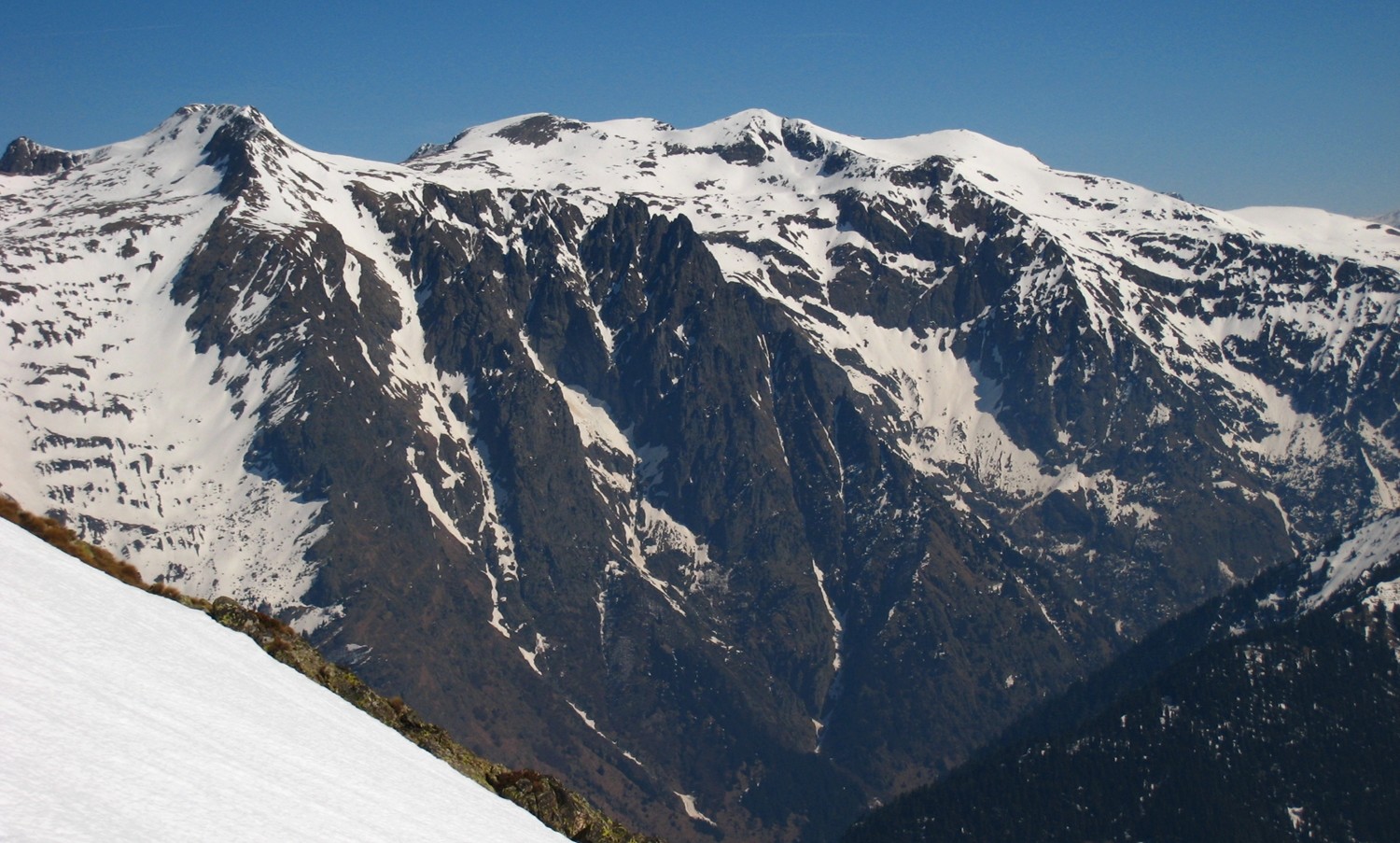 goupe du Taillefer, faces S
