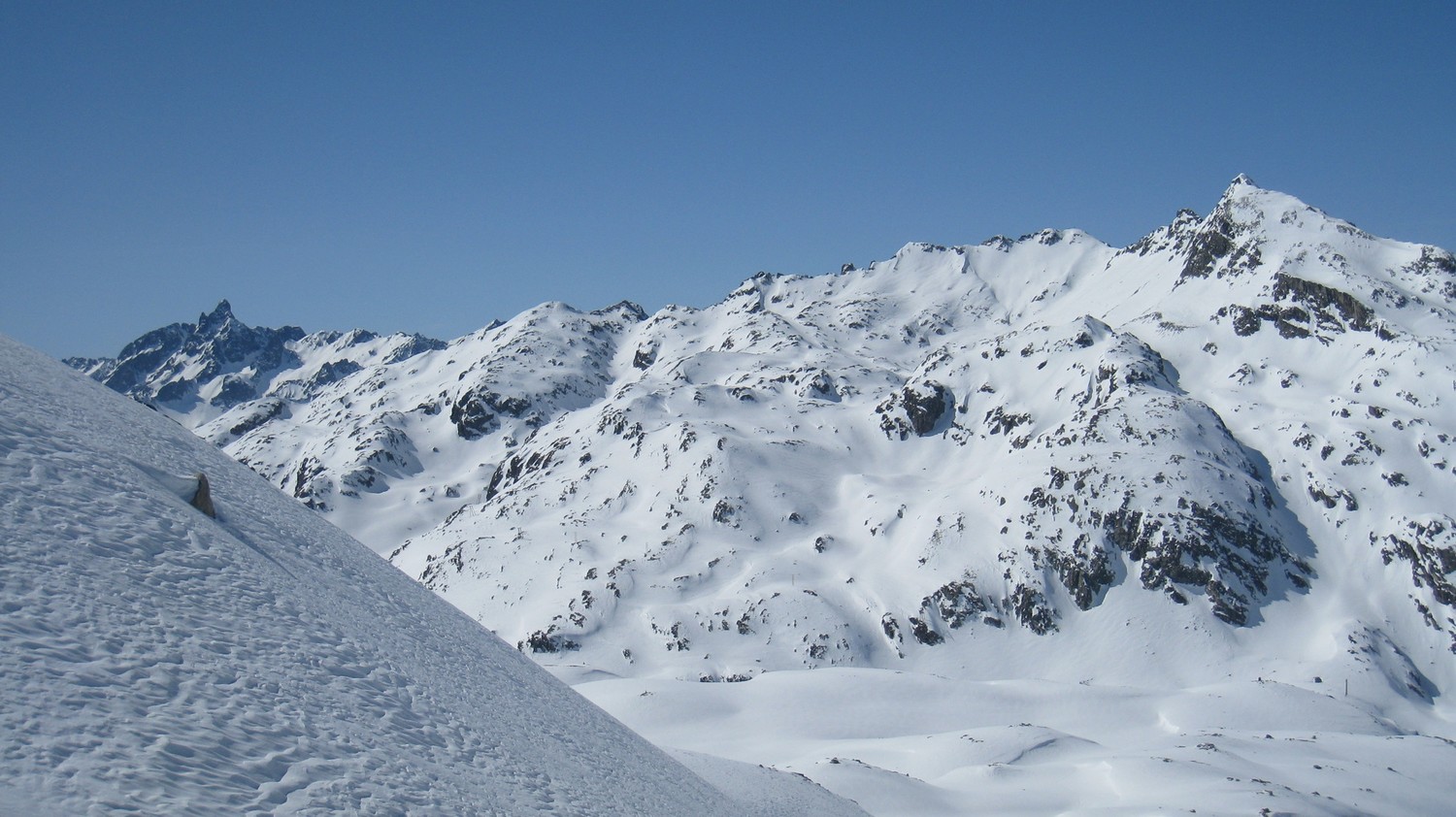 Du Col du Mouchillon, de Grand Pic au Pic des Cabottes