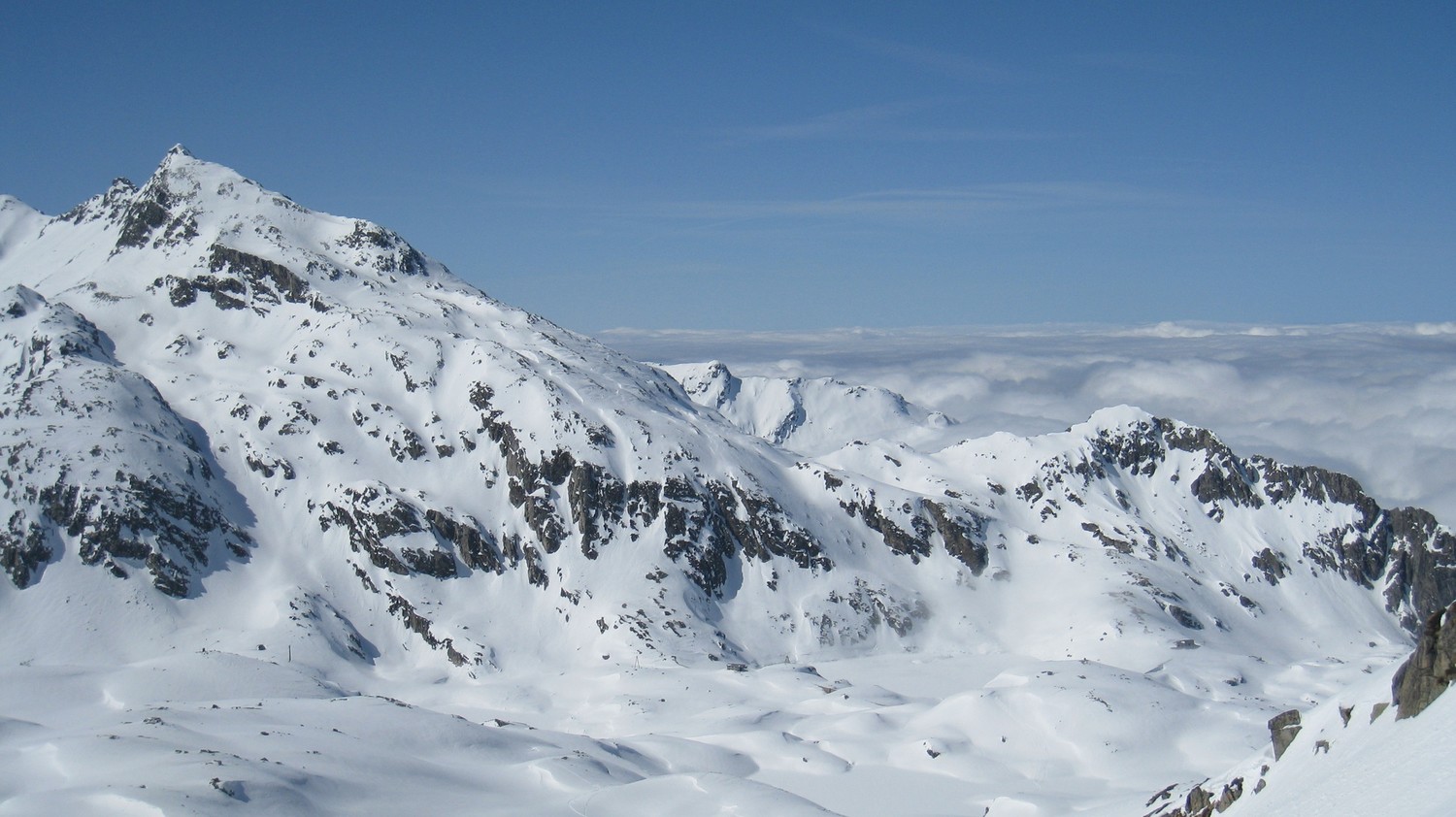 Du Col du Mouchillon, le Pic des Cabottes