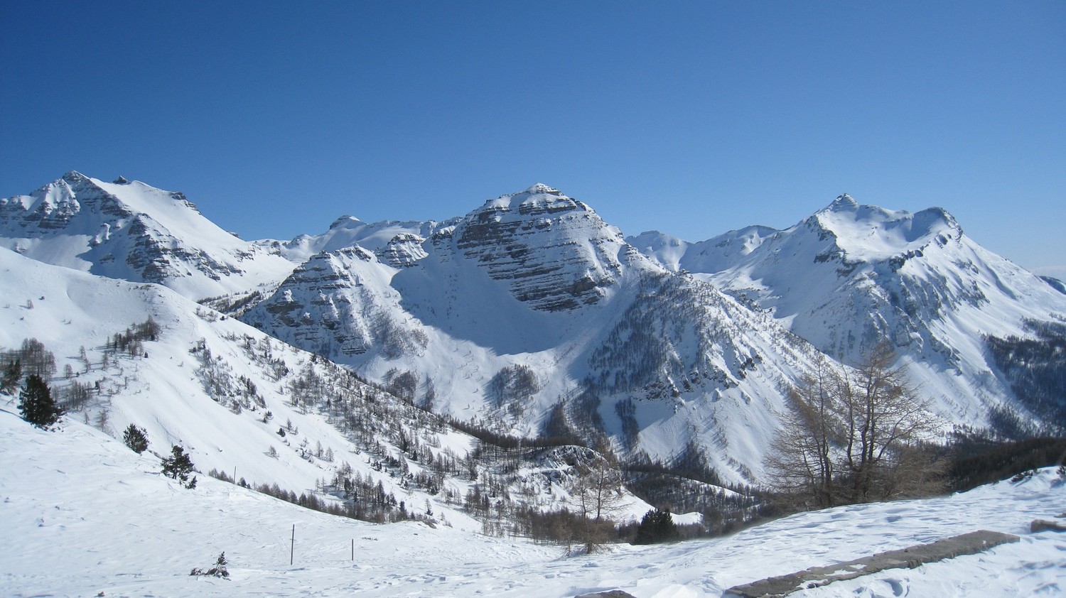 Les vallons de Roche Trouee, et de l'Estrop