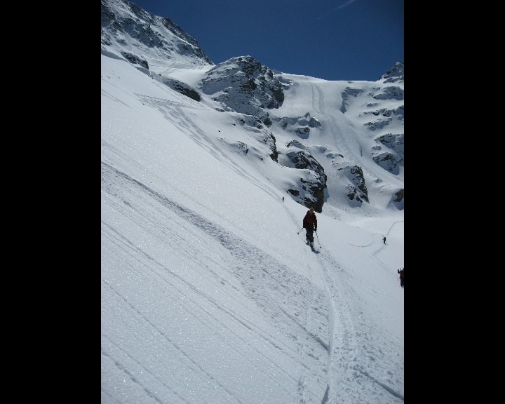 Descente de Vouasson sur Evolène
