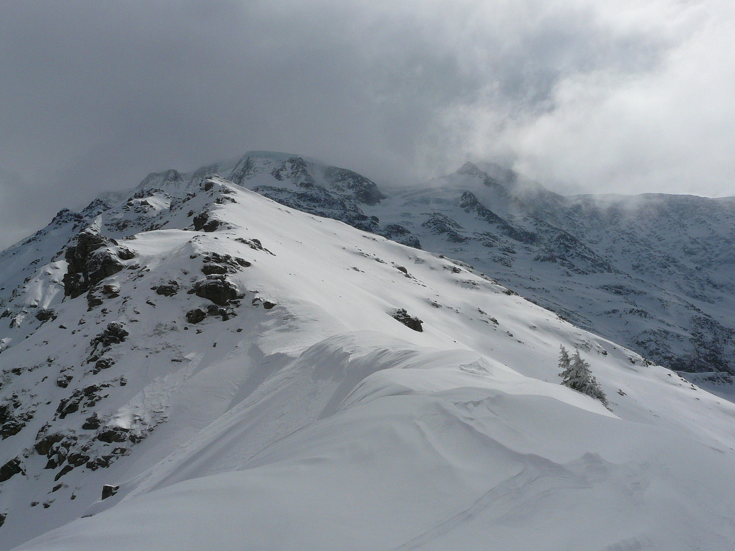 Au bout de l'arête le Monthieu